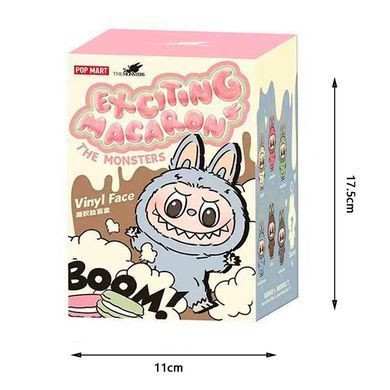 Мягкая игрушка-брелок Labubu Exciting Macaron V1 Лабубу 15 см