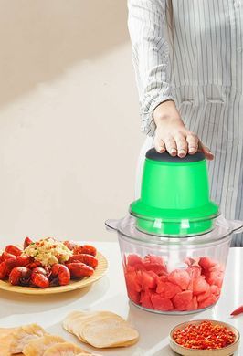 Измельчитель овощей Молния с двухъярусным лезвием 2 л