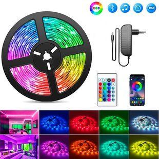 Стрічка RGB SF-20 5 метрів USB з додатком та пультом