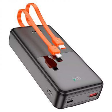 Power Bank HOCO J119A 22.5W+PD20 з цифровим дисплеєм і набором кабелів