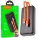 Power Bank HOCO J119A 22.5W+PD20 з цифровим дисплеєм і набором кабелів