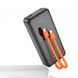 Power Bank HOCO J119A 22.5W+PD20 з цифровим дисплеєм і набором кабелів