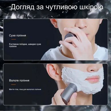 FLAWLESS LY-104: Компактная мини электрическая бритва для бороды.