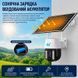 Вулична 4G камера спостереження V380 PRO VC3 з сонячною панеллю та нічним баченням