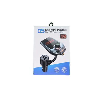 Автомобильный FM- модулятор D5 BluetoothMP3-плеер 87,5-108,0 МГц