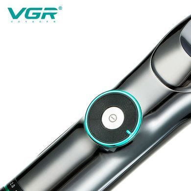 Машинка для стрижки VGR V-256 LCD дисплей 400 хв роботи та 6 насадок