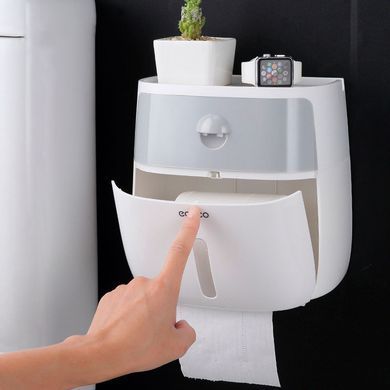 Тримач для туалетного паперу Ecoco з тримачем для телефону