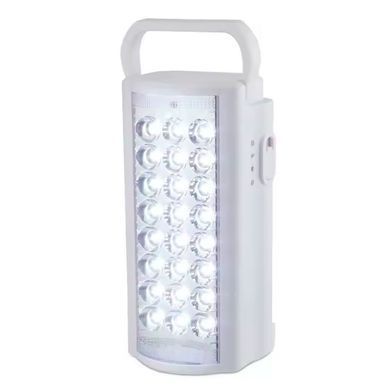 Фонарь Лампа Almina 2606L для дома и кемпинга 24 LED со встроенным аккумулятором Белый