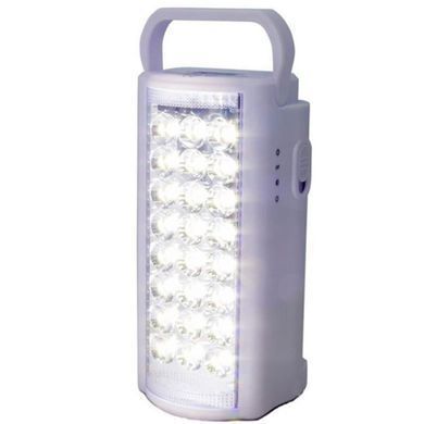 Фонарь Лампа Almina 2606L для дома и кемпинга 24 LED со встроенным аккумулятором Белый