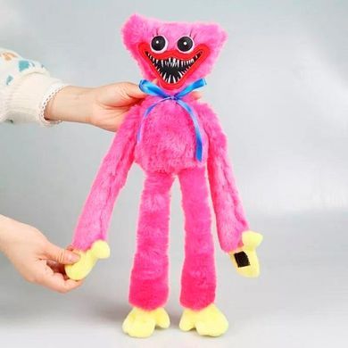 Плюшева іграшка Кісі Місі (Huggy Wuggy) із "Poppy Playtime" 40 см Рожева