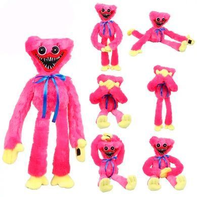 Плюшева іграшка Кісі Місі (Huggy Wuggy) із "Poppy Playtime" 40 см Рожева