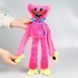 Плюшева іграшка Кісі Місі (Huggy Wuggy) із "Poppy Playtime" 40 см Рожева