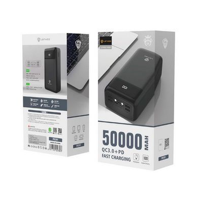 LENYES PX591 50000mAh Power Bank - 20W+PD Quick Charge