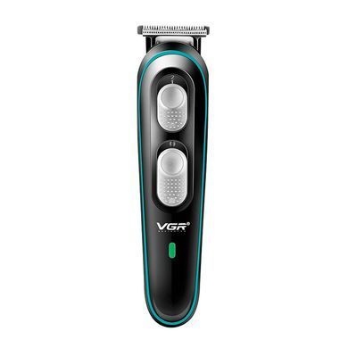 Акумуляторний тример VGR V-055 з 4 насадками і LED індикатором заряду