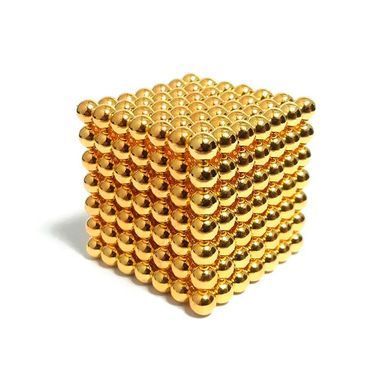 Нео куб 5мм золотий магнітний конструктор Neo Cube