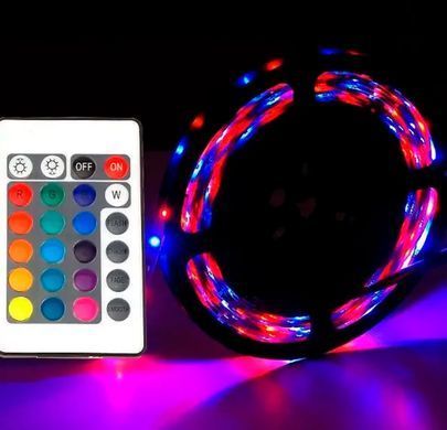 Лента светодиодная RGB 5м 2835 з пультом