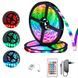 Лента светодиодная RGB 5м 2835 з пультом
