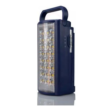 Фонарь Лампа Almina 2606L для дома и кемпинга 24 LED со встроенным аккумулятором Синий