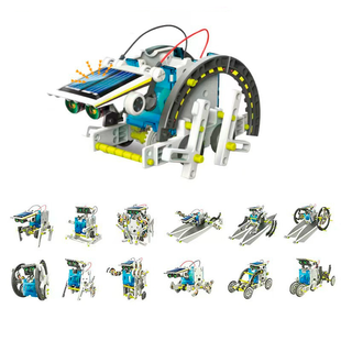 Конструктор робот-трансформер 14 в 1 Solar Robot Kit на сонячній батареї