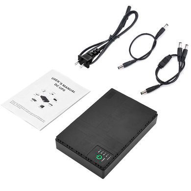 Джерело безперебійного живлення 10400 mAh UPS для роутера DC1018p