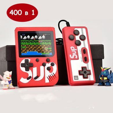 Ігрова приставка Sup 400в1 Ігрова консоль SUP game box Червона