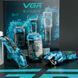 Набір VGR V-645 Blue 3 в 1 машинка тример і шейвер в одному для стрижки