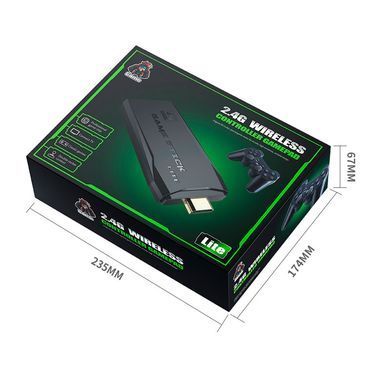 Игровая консоль Game Stick Lite M8 64G 4K Ultra HD с двумя джойстиками Большая библиотека ретро-игр