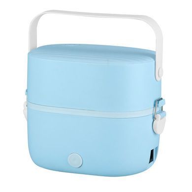 Двухуровневый ланч-бокс Electric Lunch Box LY-800 герметичный с подогревом