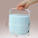 Двухуровневый ланч-бокс Electric Lunch Box LY-800 герметичный с подогревом