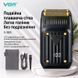 Шейвер VGR V-363 електробритва з подвійною сіткою LED дисплеєм та USB-C