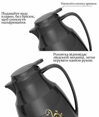 Термос-глечик DQ-200 (2л) з герметичною кришкою Білий