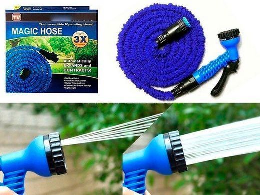 Шланг поливочный 36м MAGIC HOSE растягивающийся с распылителем