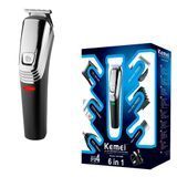 Машинка для стрижки Kemei-5900 акумуляторна машинка для стрижки триммер та бритва 6 в 1