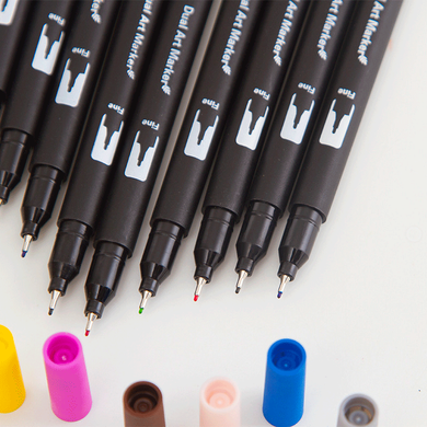 Набор акварельных маркеров Color Pencil 48-шт с сумкой для рисования