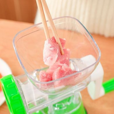 Ручная мясорубка с насадками Super Minser Multi Functional Food Мясорубка многофункциональная Зеленая