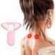 Електронний коректор постави Posture Device з вібросигналом, LED-дисплеєм та USB-зарядкою Рожевий