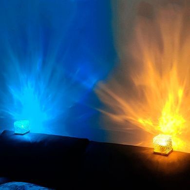 Нічник куб XL-39 RGB - водна хвиля, пульт і Bluetooth управління