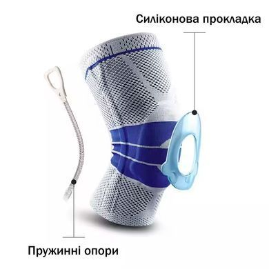 Бандаж на колено, фиксатор колена KNEE SUPPORT AA-18 Бандаж коленного сустава средней фиксации