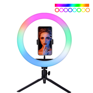Кольцевая LED лампа RGB MJ36 Светодиодная лампа 36см