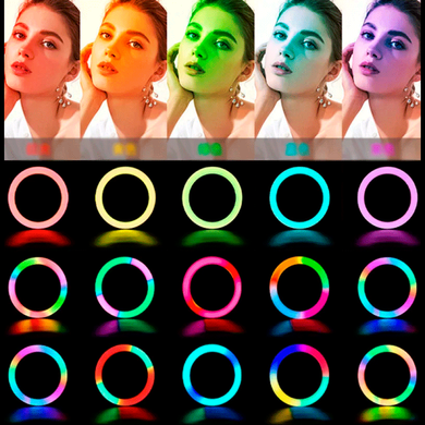 Кольцевая LED лампа RGB MJ36 Светодиодная лампа 36см