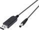 Кабель-переходник питания для WiFi роутера/модема USB-DC 9-12V (с преобразователем)