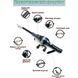 Телескопічна вудка 131 см Fishing Rod 2 в 1 з котушкою та ліскою