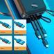 Power bank LENYES PX 368 30000mAh повербанк з ліхтариком