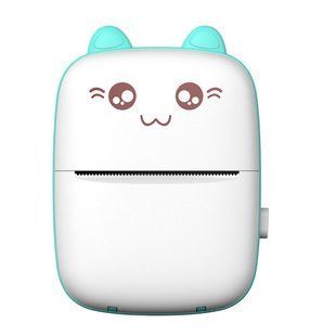 Портативний міні-принтер Bluetooth Mini printer LY-556 Синій