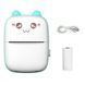Портативный мини-принтер Bluetooth Mini printer LY-556 Синий