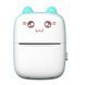 Портативный мини-принтер Bluetooth Mini printer LY-556 Синий