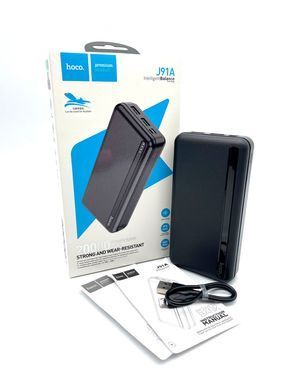 Power Bank HOCO 20000mAh J91A Наружный аккумулятор