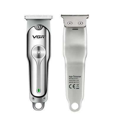 Тример VGR V-071 для волос и бороды с Т-лезвием USB Type-C, 120 мин
