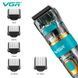 Машинка для стрижки VGR V-695 300 хв, LED-дисплей, IPX7, 6 насадок