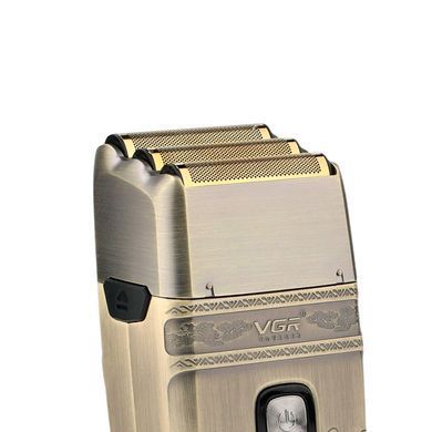 Комплект VGR V-649 тример і шейвер з 4 насадками з металевим корпусом і LED дисплеєм